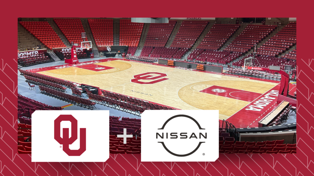 Learfield’s Sooner Sports Properties Partners with Nissan and University of Oklahoma Athletics to Showcase On-Court Logos at Lloyd Noble Center